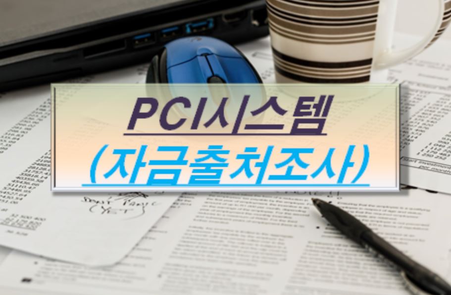 PCI 자금출처조사